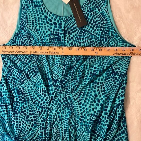 New! Banana Republic Issa London Sleeveless Dress Blue Size 12 - Picture 9 of 10